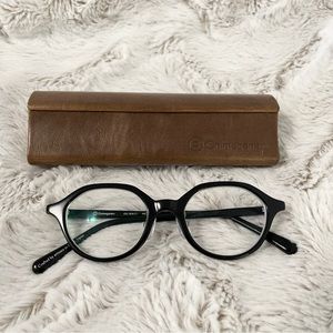 Rare* Onimegane OG 7818 C1 Eyeglasses Black Made in Sabae, JAPAN Like New Modern